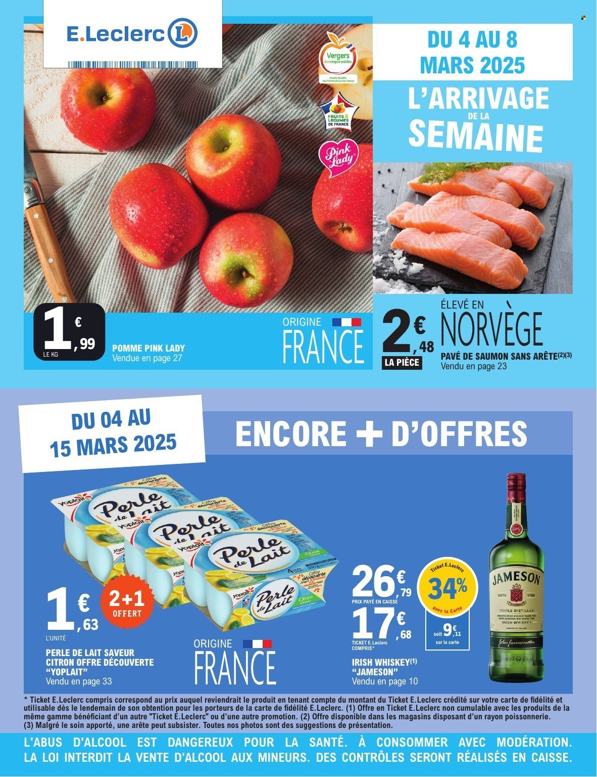 Catalogue E.Leclerc - 04/03/2025 - 15/03/2025. Page 1