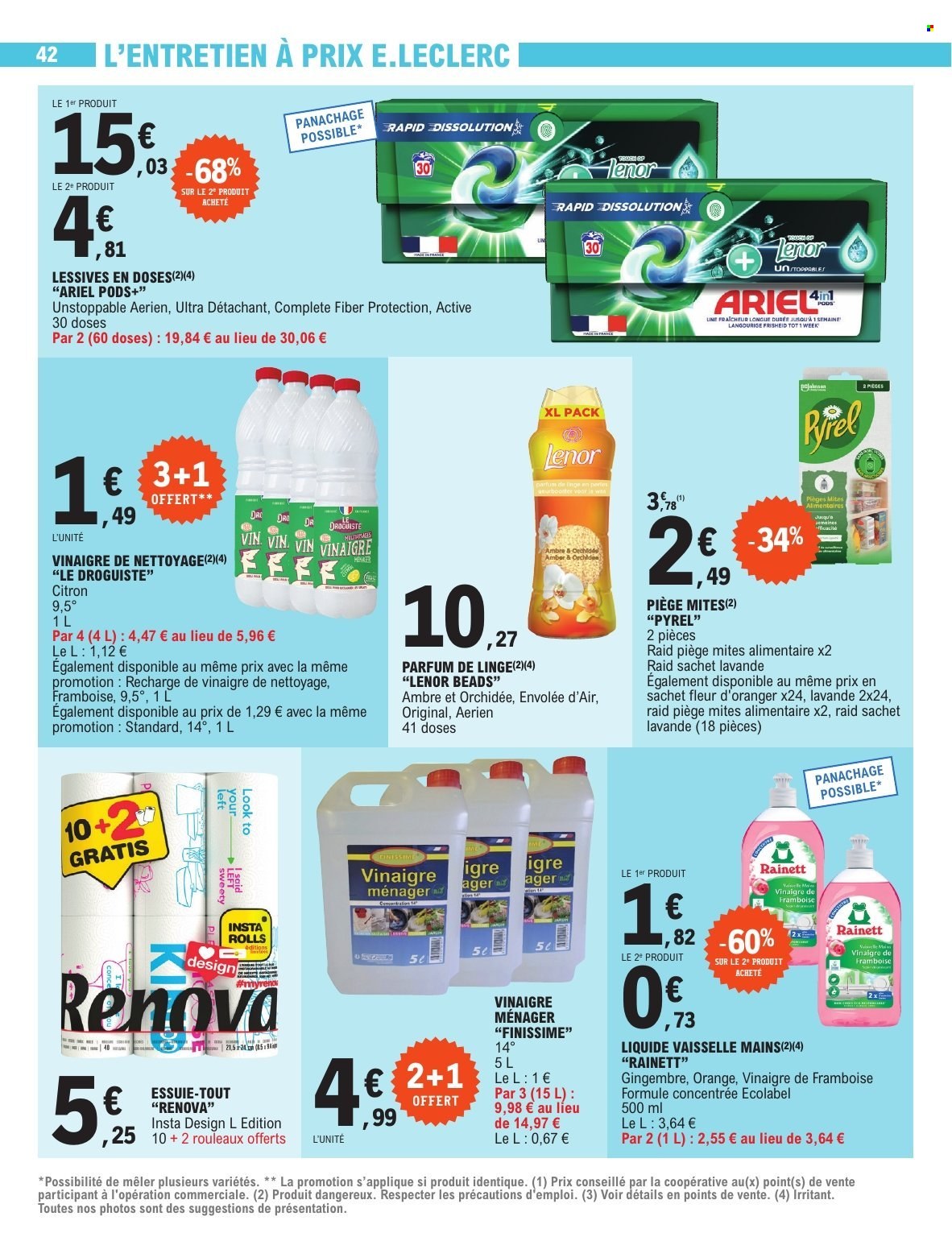 Catalogue E.Leclerc - 04/03/2025 - 15/03/2025. Page 42