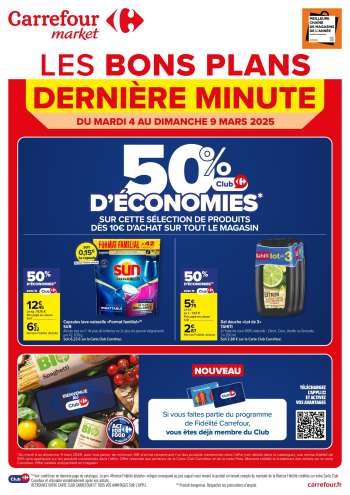 Catalogue Carrefour Market - 04/03/2025 - 09/03/2025.