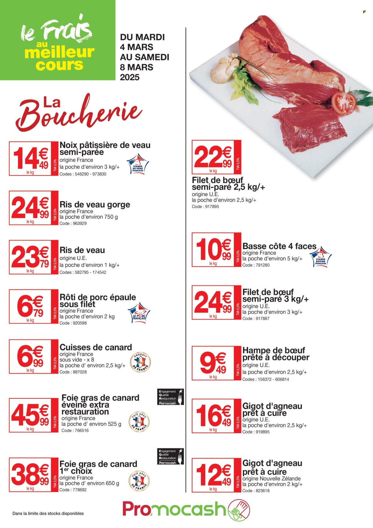 Catalogue Promocash - 04/03/2025 - 08/03/2025. Page 1