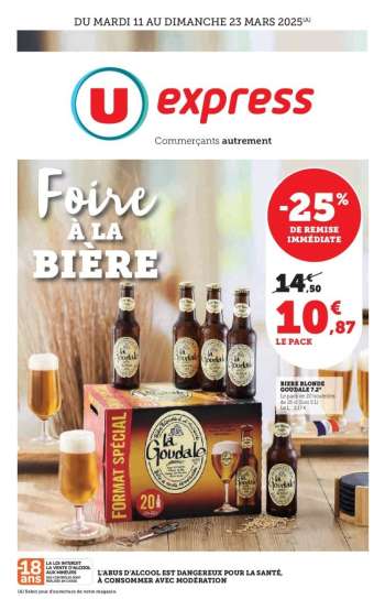 Catalogue U express - 11/03/2025 - 23/03/2025.
