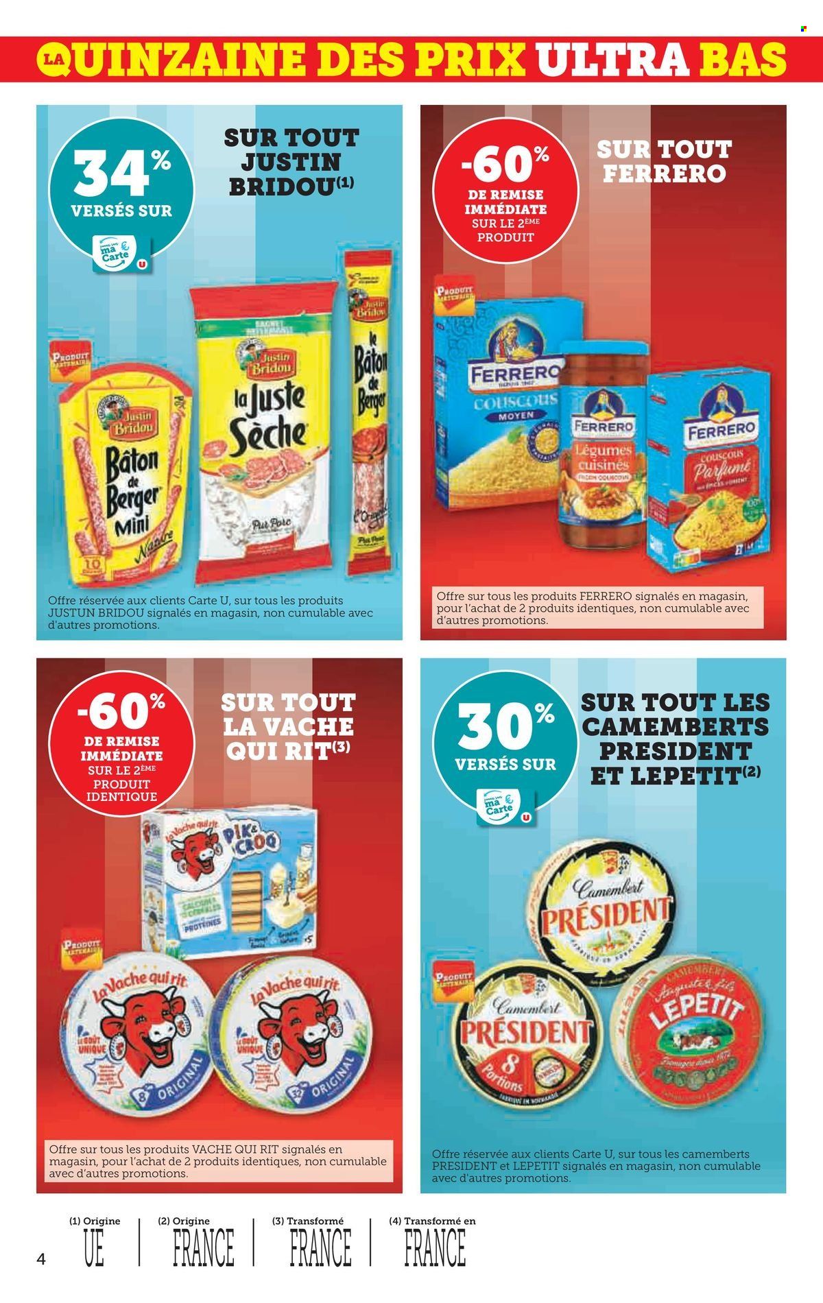 Catalogue SUPER U - 04/03/2025 - 16/03/2025. Page 4