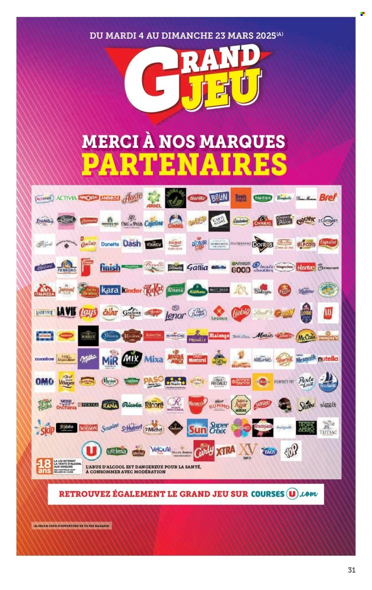 Catalogue SUPER U - 11/03/2025 - 23/03/2025. Page 31