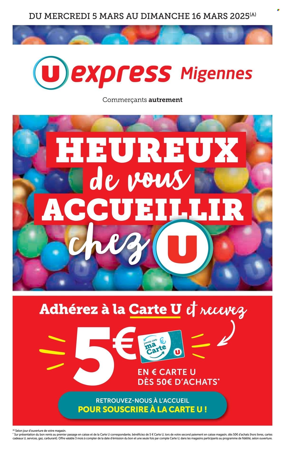 Catalogue U express - 05/03/2025 - 16/03/2025. Page 1