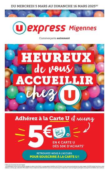 Catalogue U express - 05/03/2025 - 16/03/2025.