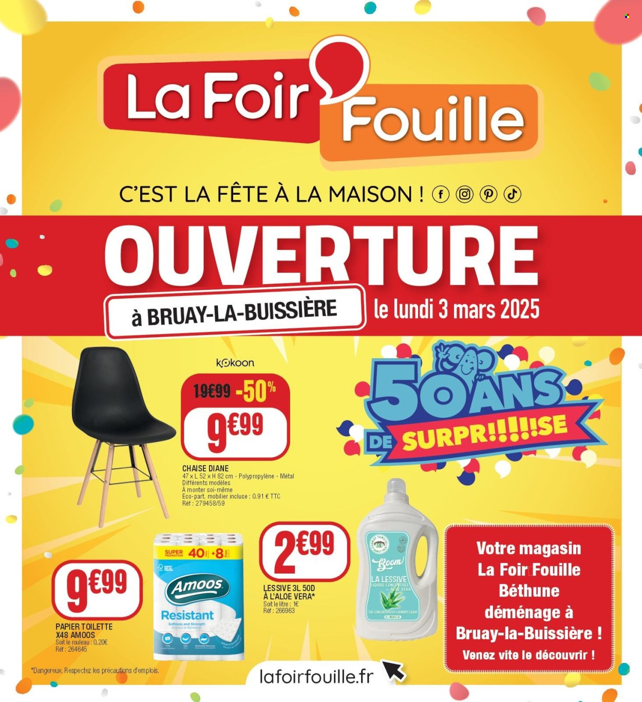 Catalogue La Foir'Fouille - 03/03/2025 - 16/03/2025. Page 1