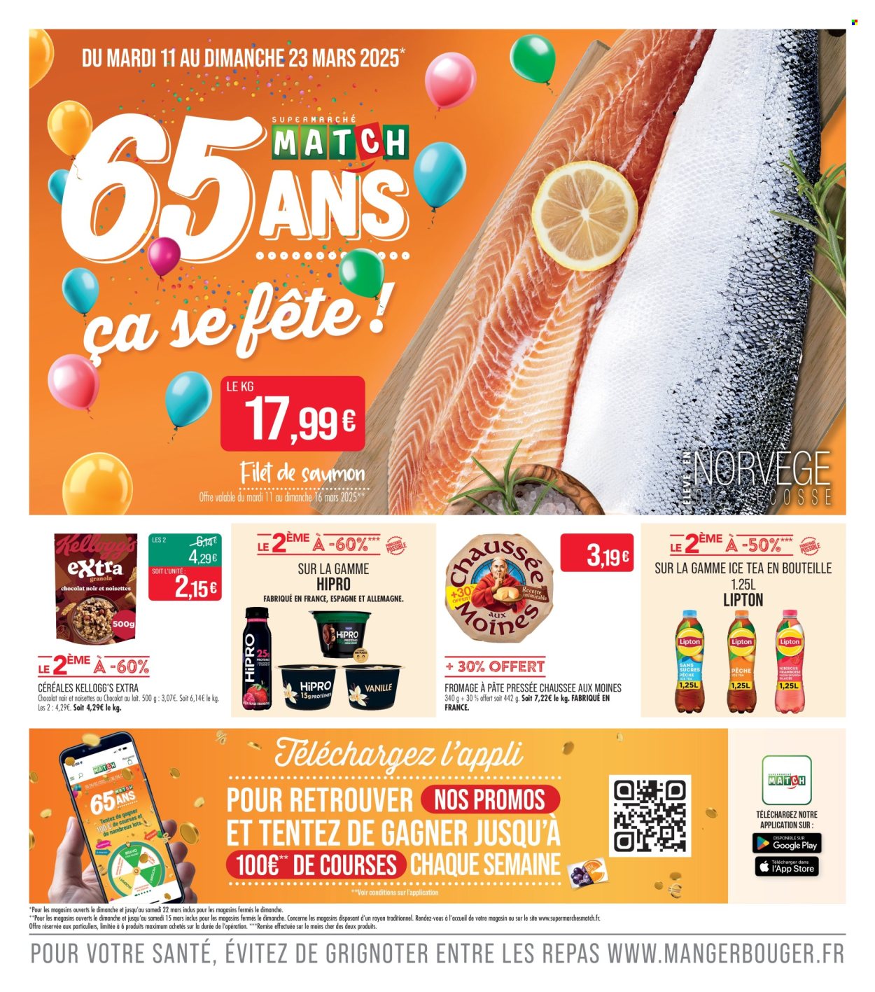 Catalogue Supermarché Match - 11/03/2025 - 23/03/2025. Page 1