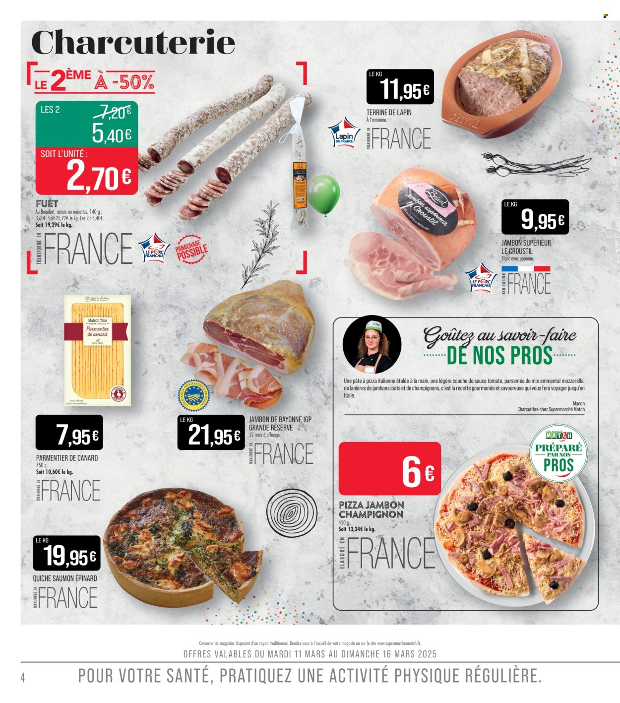 Catalogue Supermarché Match - 11/03/2025 - 23/03/2025. Page 4