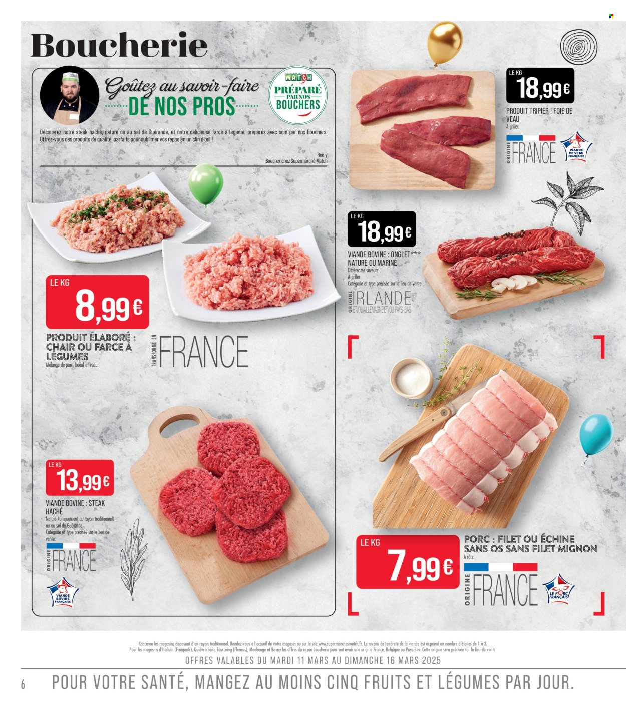Catalogue Supermarché Match - 11/03/2025 - 23/03/2025. Page 6