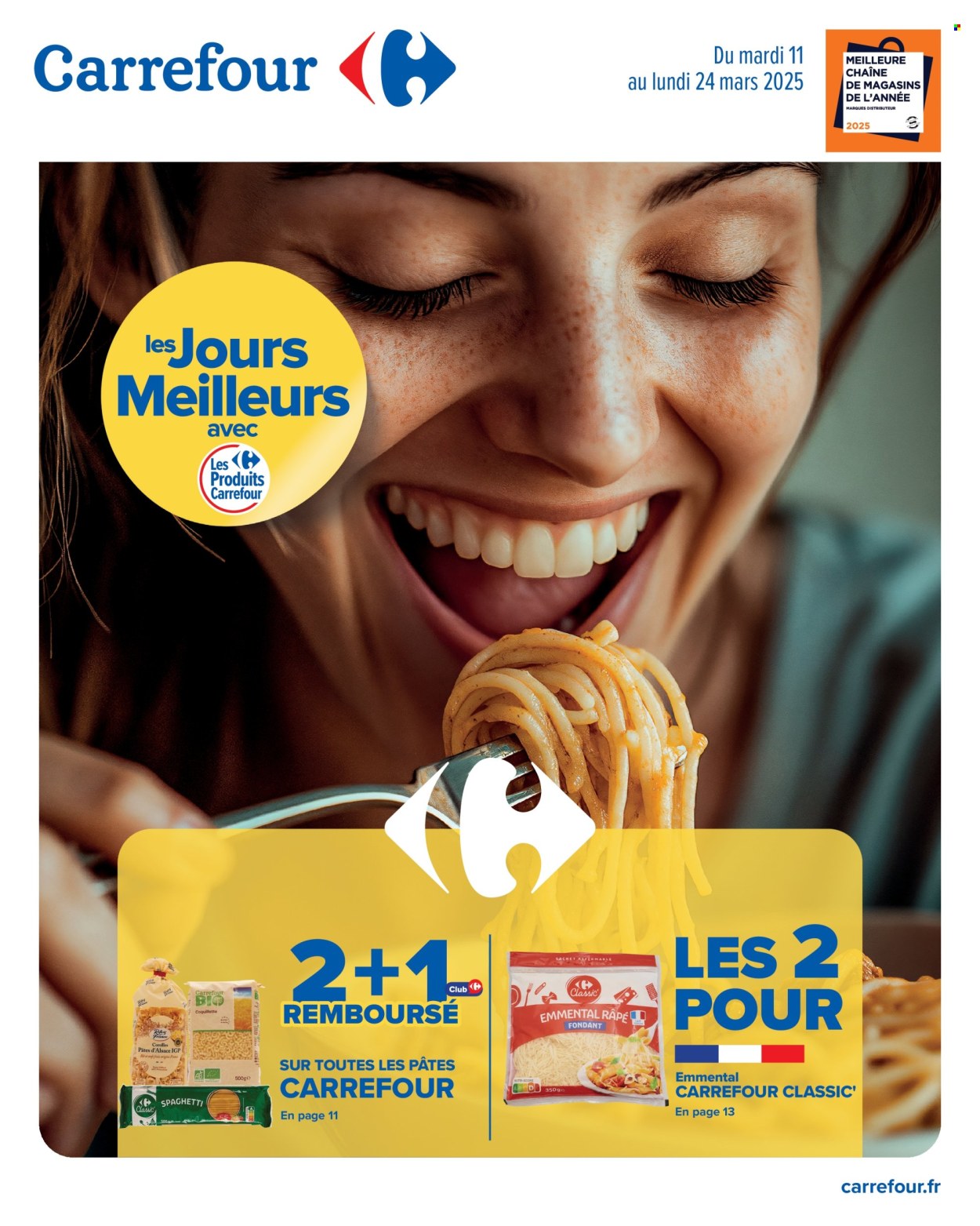 Catalogue Carrefour Hypermarchés - 11/03/2025 - 24/03/2025. Page 1