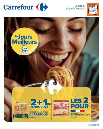 Catalogue Carrefour Hypermarchés - 11/03/2025 - 24/03/2025.