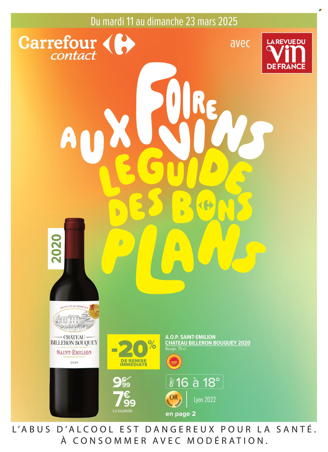 Catalogue Carrefour Contact - 11/03/2025 - 23/03/2025. Page 1
