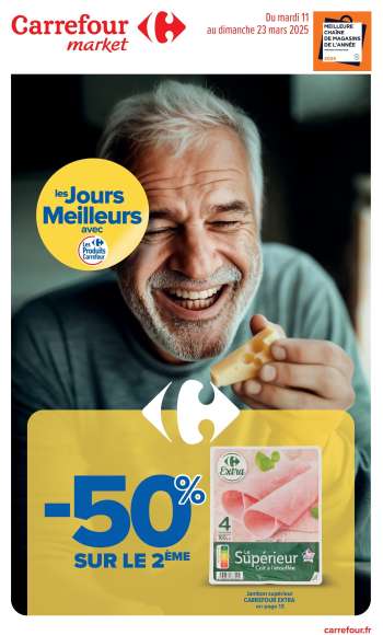 Catalogue Carrefour Market - 11/03/2025 - 23/03/2025.