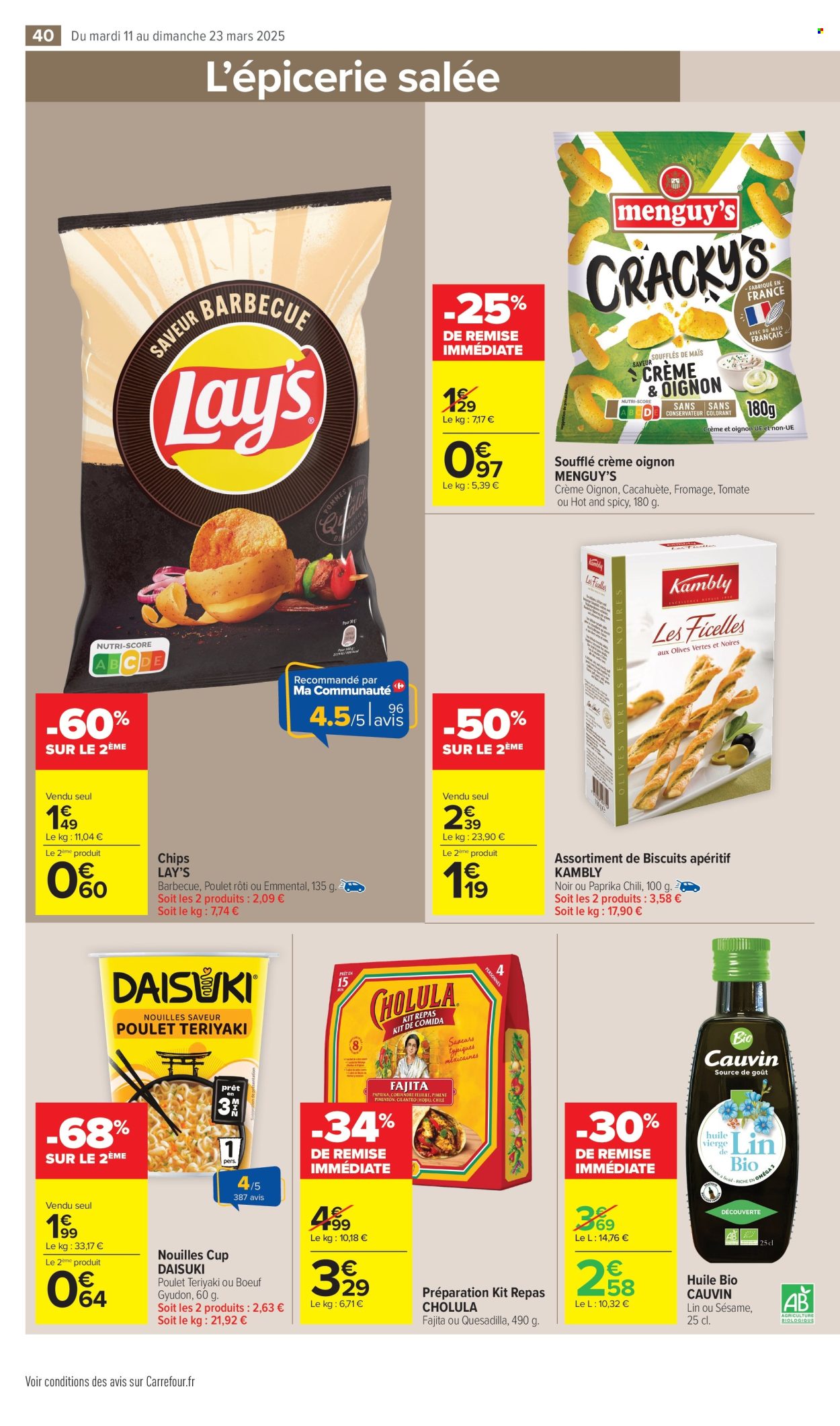 Catalogue Carrefour Market - 11/03/2025 - 23/03/2025. Page 42