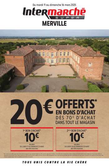 Catalogue Intermarché Super - 11/03/2025 - 16/03/2025.