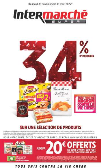 Catalogue Intermarché - 18/03/2025 - 30/03/2025.