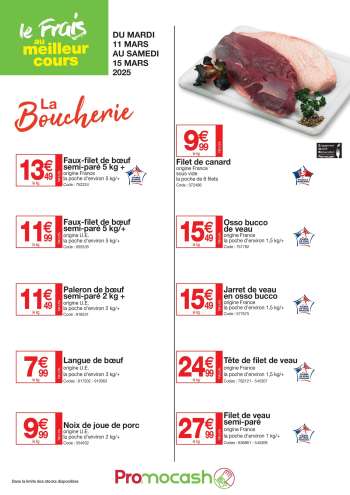 Catalogue Promocash - 11/03/2025 - 15/03/2025.