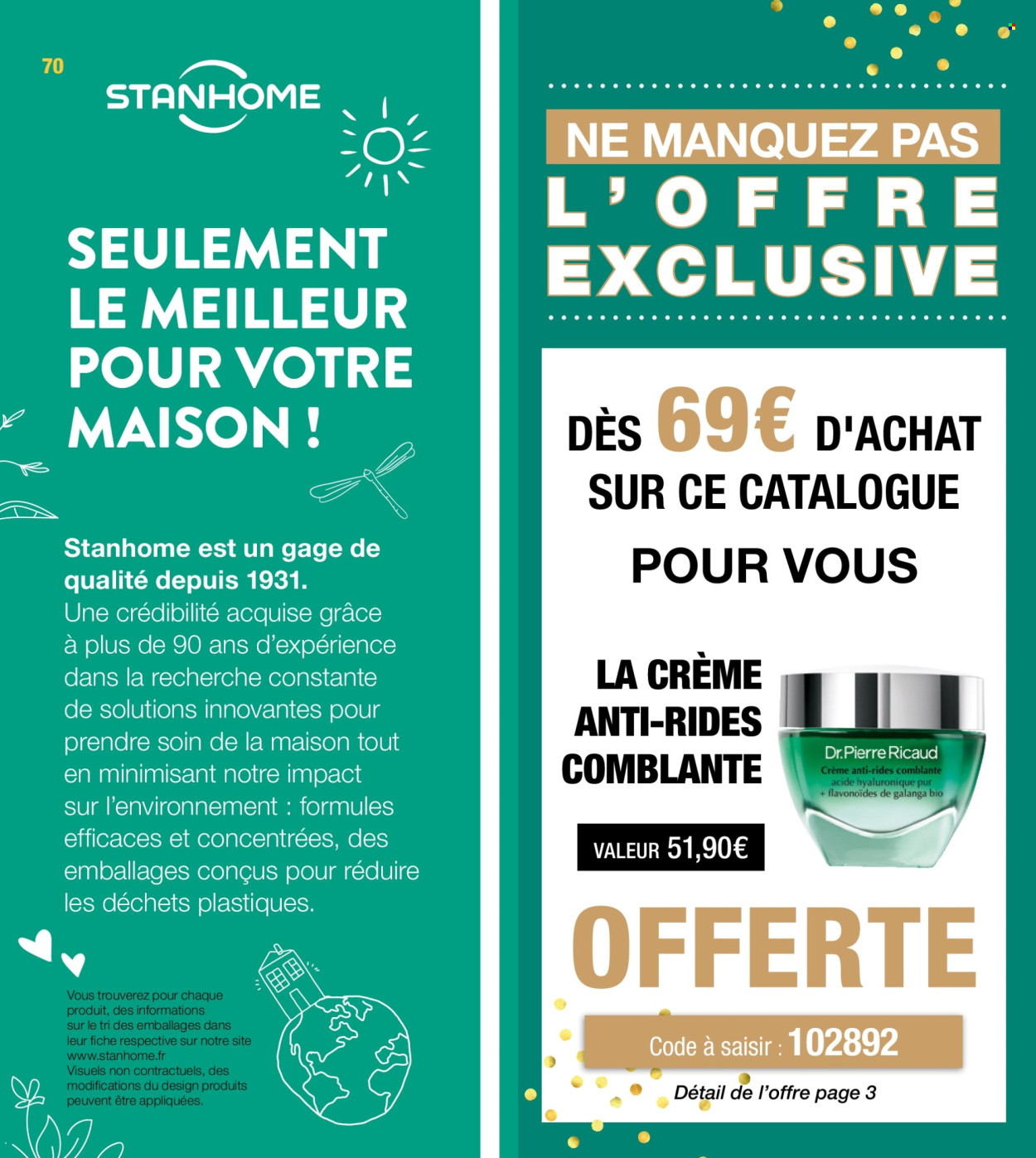 Catalogue Stanhome - 10/03/2025 - 30/03/2025. Page 70