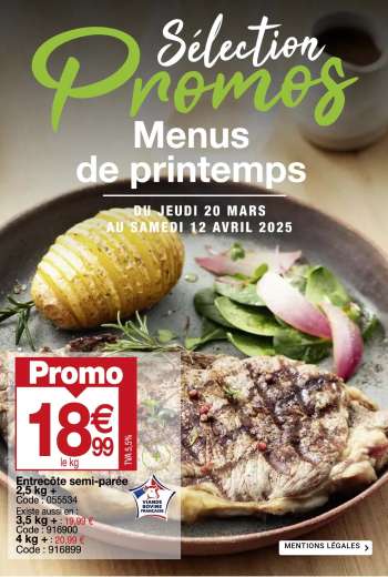 Catalogue Promocash - 20/03/2025 - 12/04/2025.