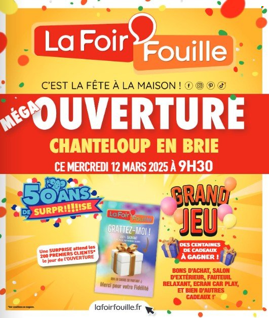 Catalogue La Foir'Fouille - 12/03/2025 - 18/03/2025. Page 1