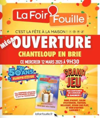 Catalogue La Foir'Fouille - 12/03/2025 - 18/03/2025.