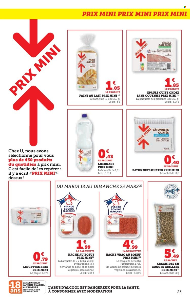 Catalogue SUPER U - 18/03/2025 - 30/03/2025. Page 23