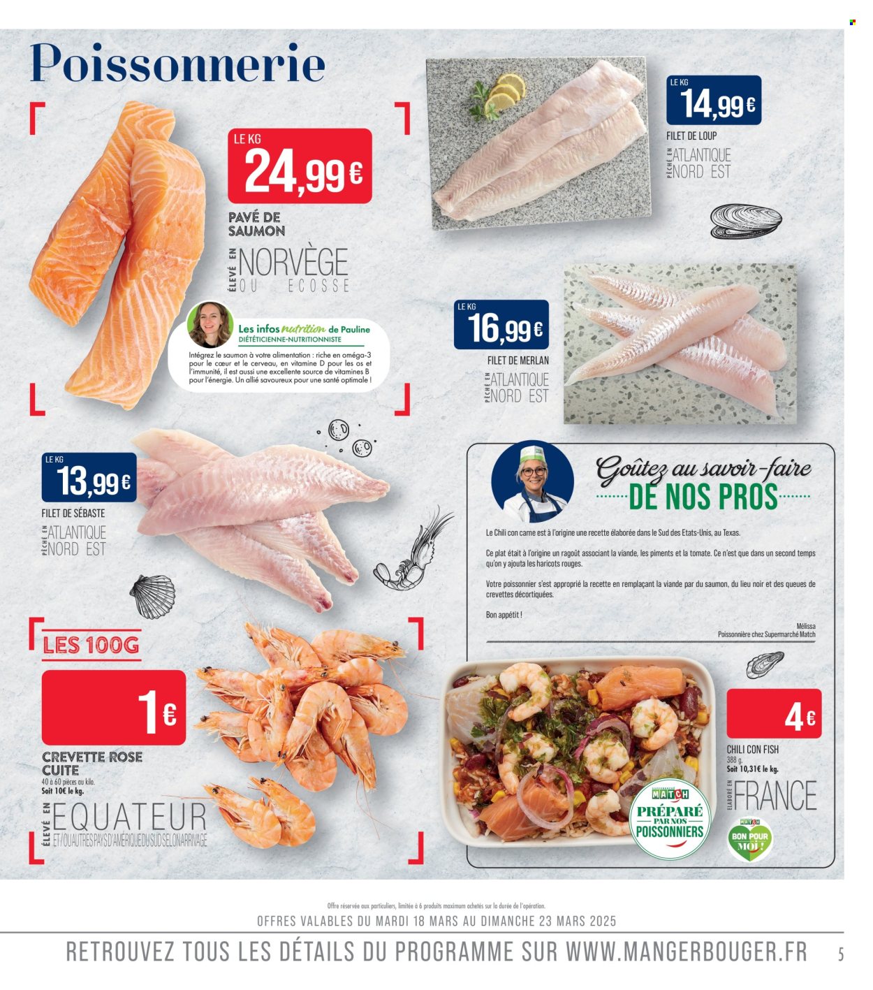 Catalogue Supermarché Match - 18/03/2025 - 22/03/2025. Page 5