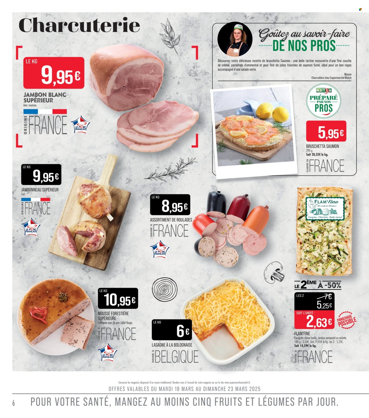 Catalogue Supermarché Match - 18/03/2025 - 22/03/2025. Page 6
