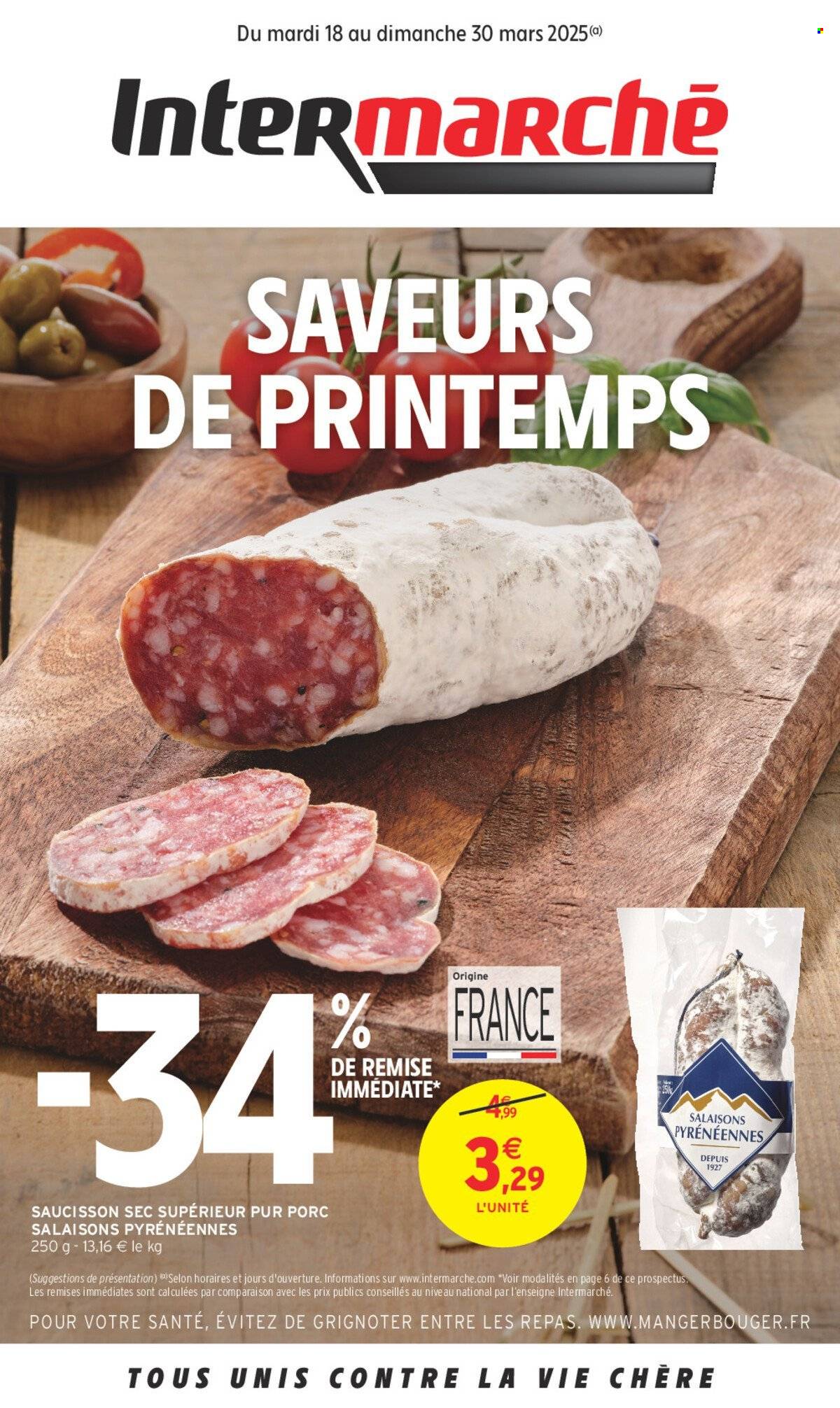 Catalogue Intermarché - 18/03/2025 - 30/03/2025. Page 1