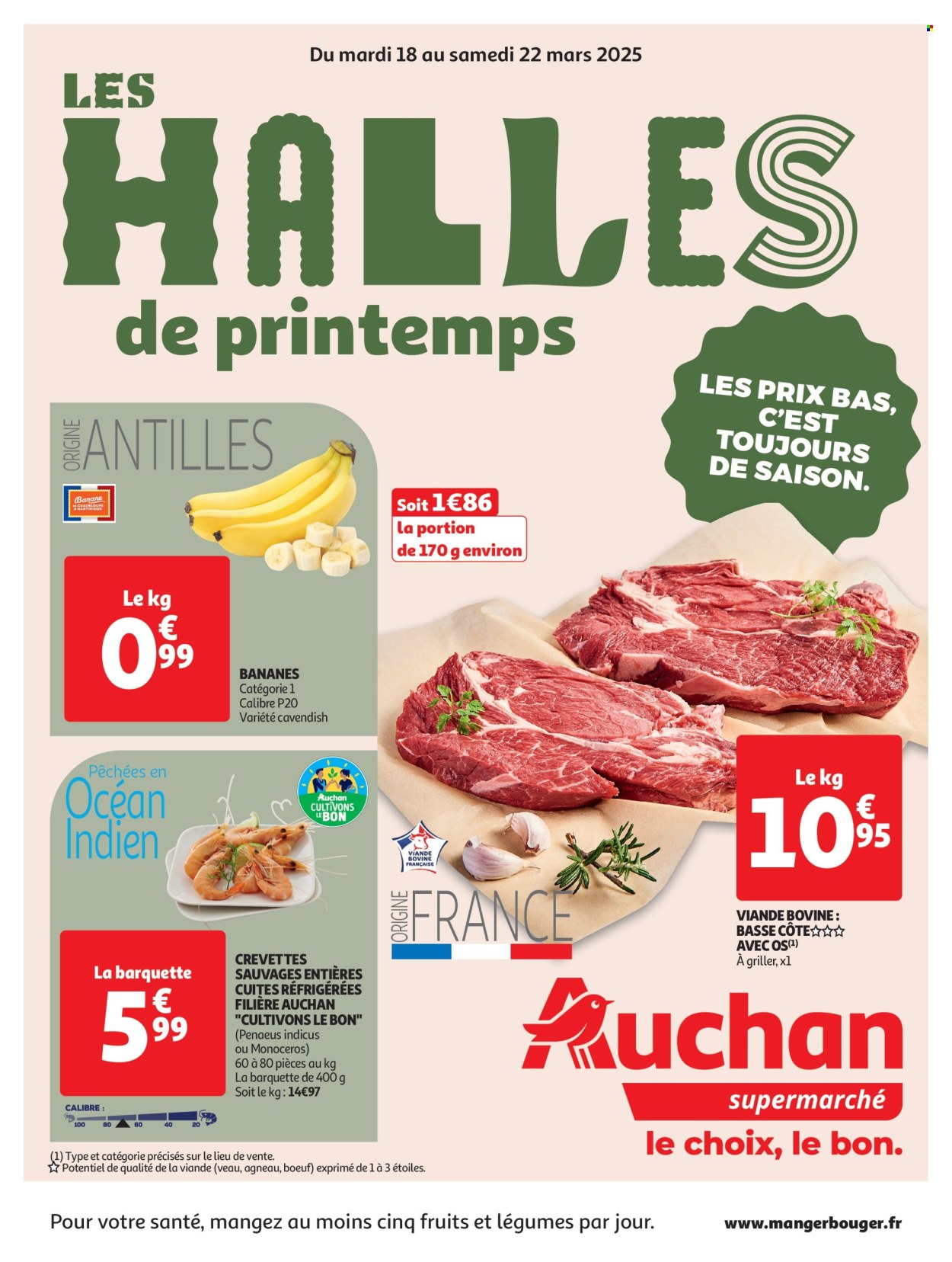 Catalogue Auchan - 18/03/2025 - 22/03/2025. Page 1