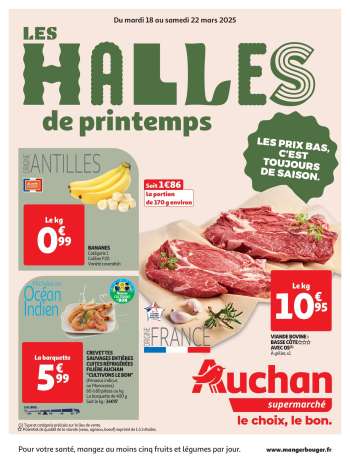 Catalogue Auchan - 18/03/2025 - 22/03/2025.