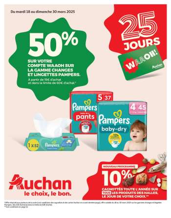 Catalogue Auchan - 18/03/2025 - 30/03/2025.