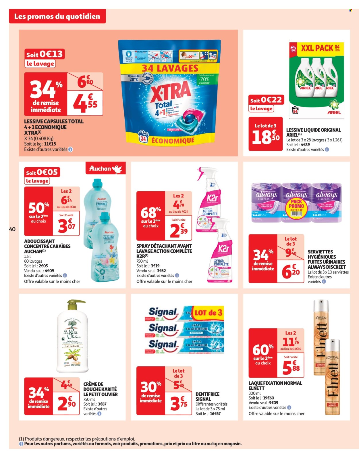 Catalogue Auchan - 18/03/2025 - 30/03/2025. Page 40