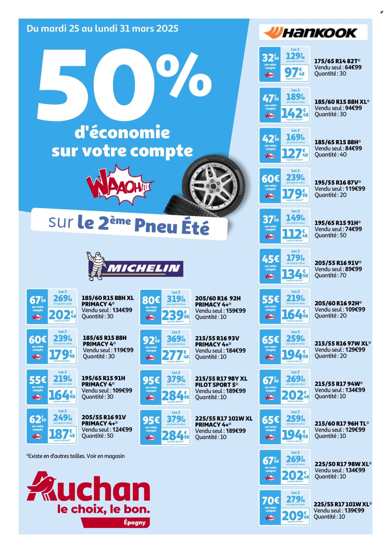 Catalogue Auchan - 25/03/2025 - 31/03/2025. Page 1
