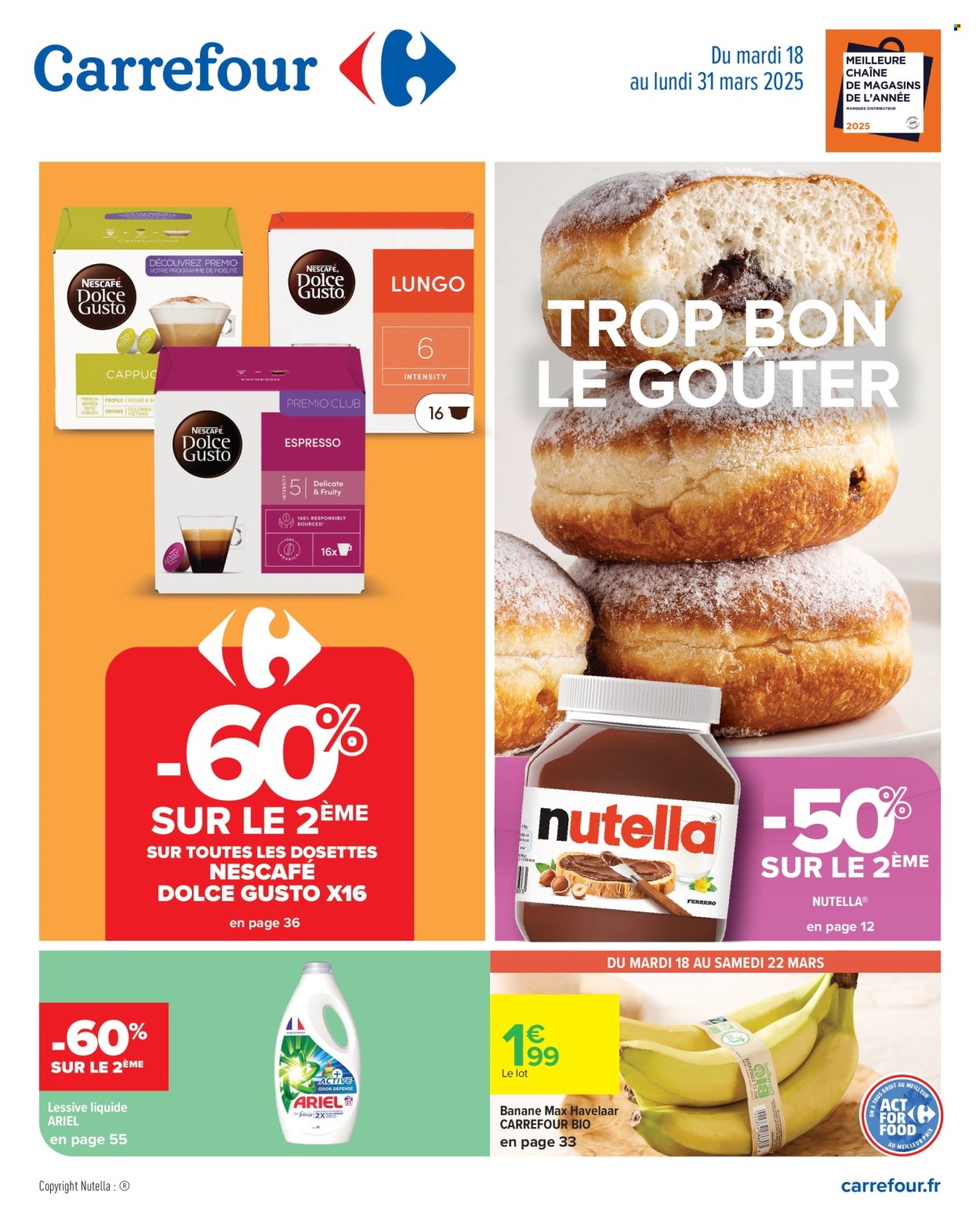 Catalogue Carrefour Hypermarchés - 18/03/2025 - 31/03/2025. Page 1