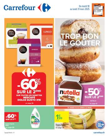 Catalogue Carrefour Hypermarchés - 18/03/2025 - 31/03/2025.