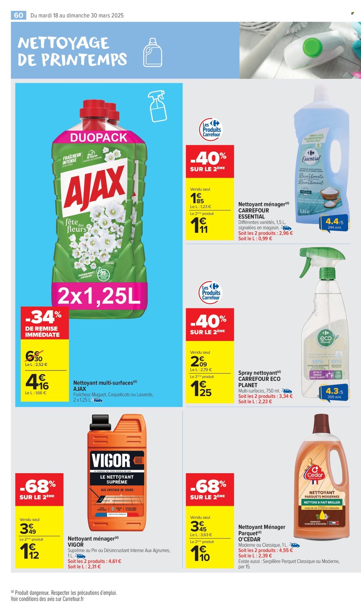 Catalogue Carrefour Market - 18/03/2025 - 30/03/2025. Page 62
