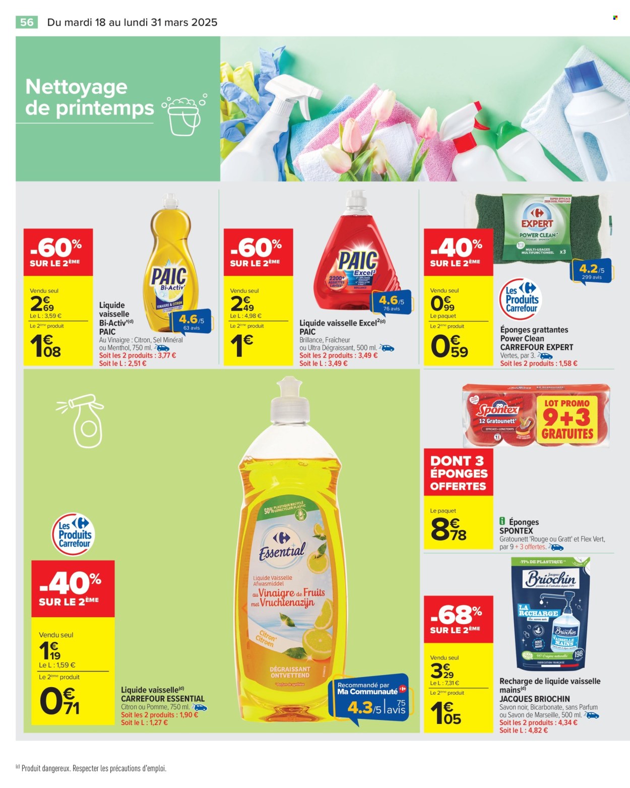 Catalogue Carrefour Hypermarchés - 18/03/2025 - 31/03/2025. Page 58