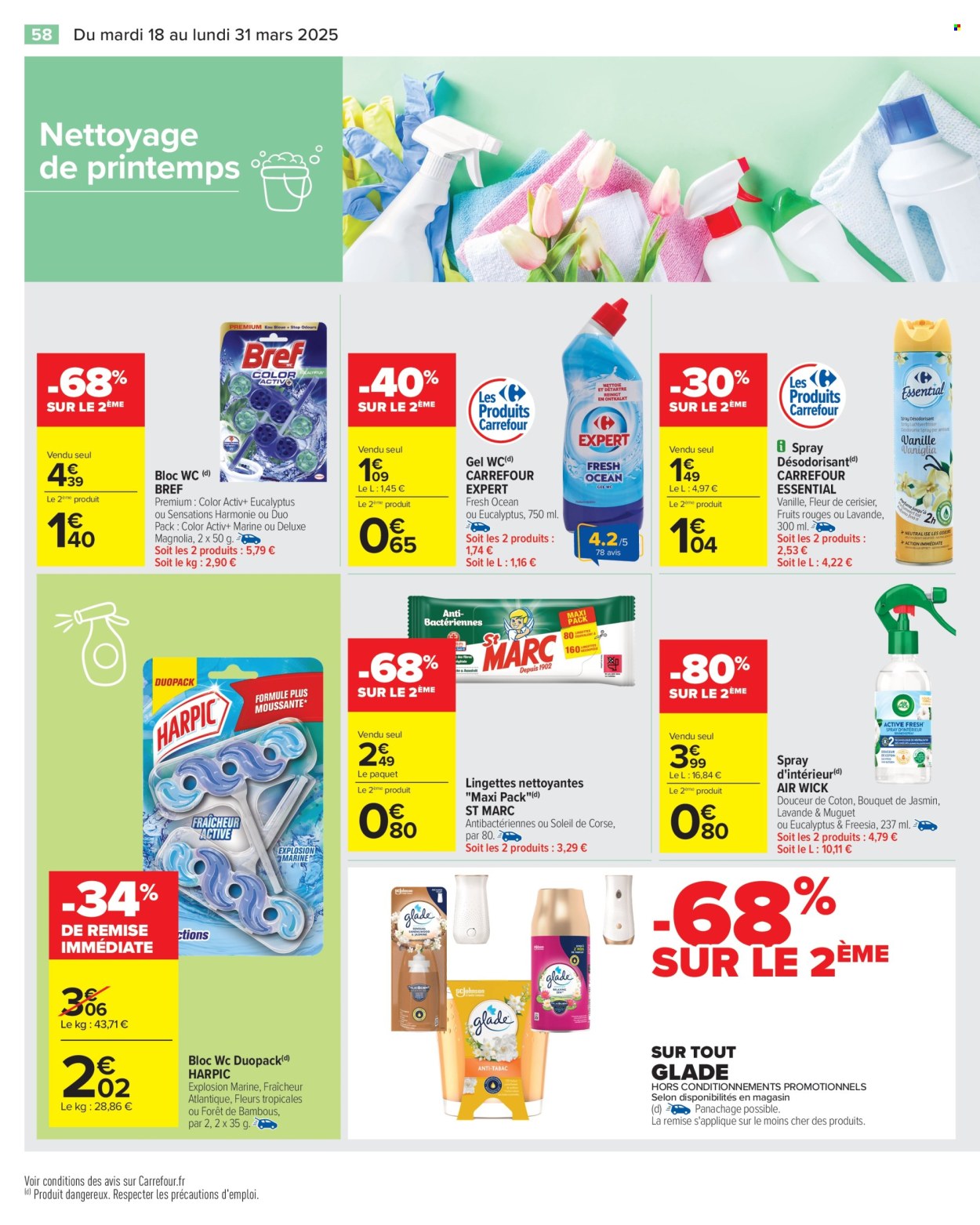 Catalogue Carrefour Hypermarchés - 18/03/2025 - 31/03/2025. Page 60