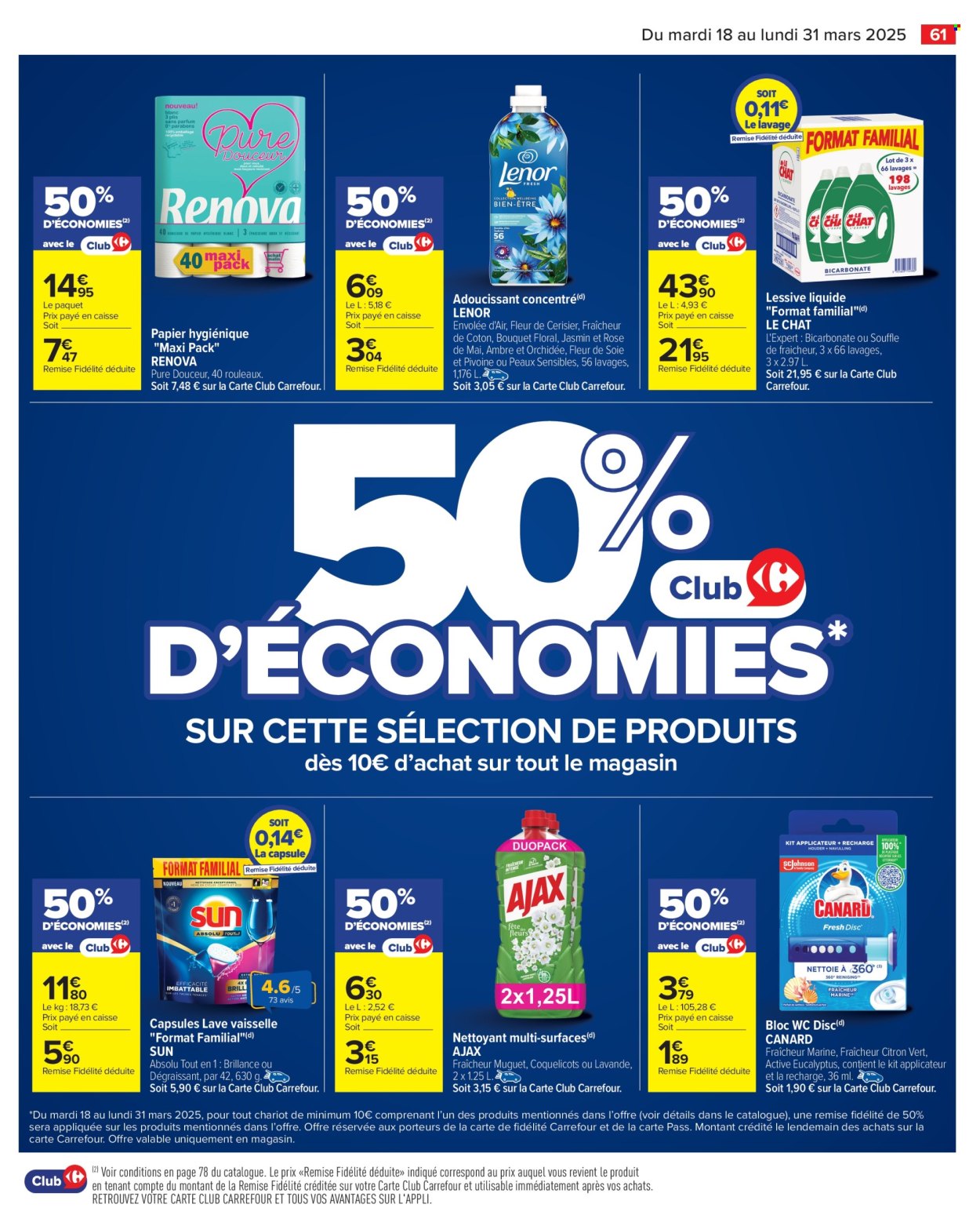Catalogue Carrefour Hypermarchés - 18/03/2025 - 31/03/2025. Page 63