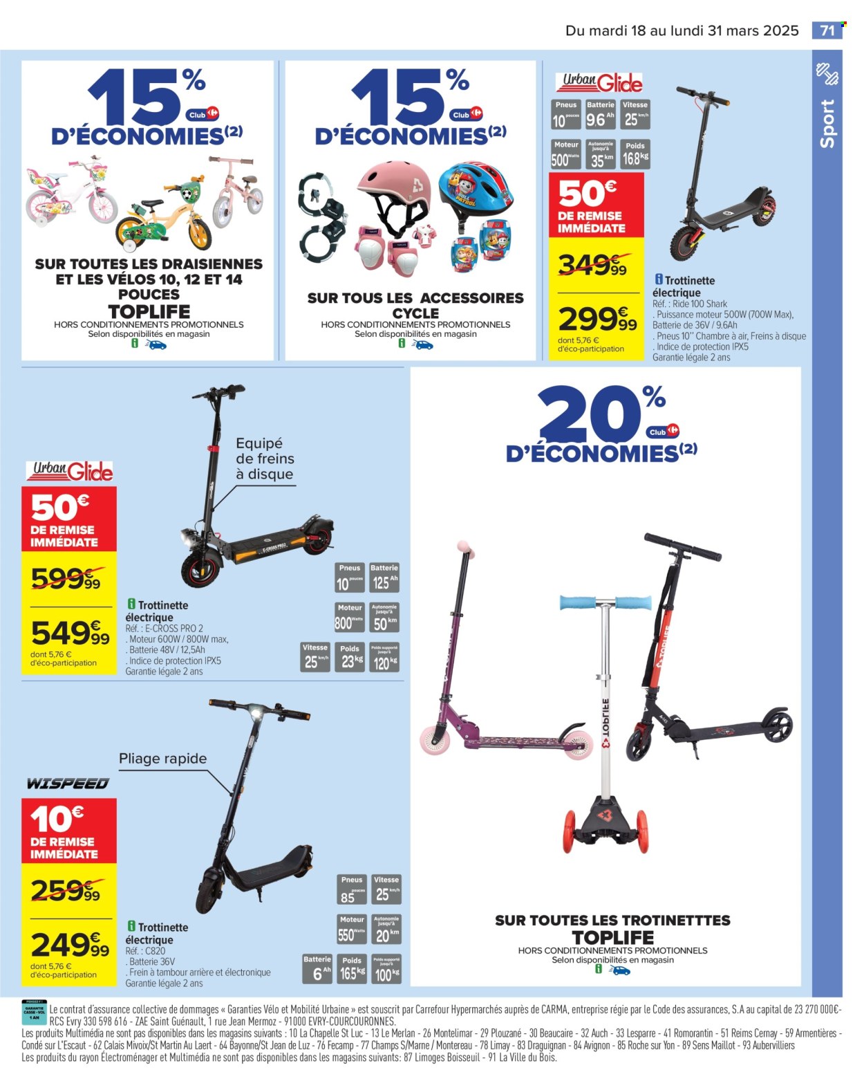 Catalogue Carrefour Hypermarchés - 18/03/2025 - 31/03/2025. Page 73