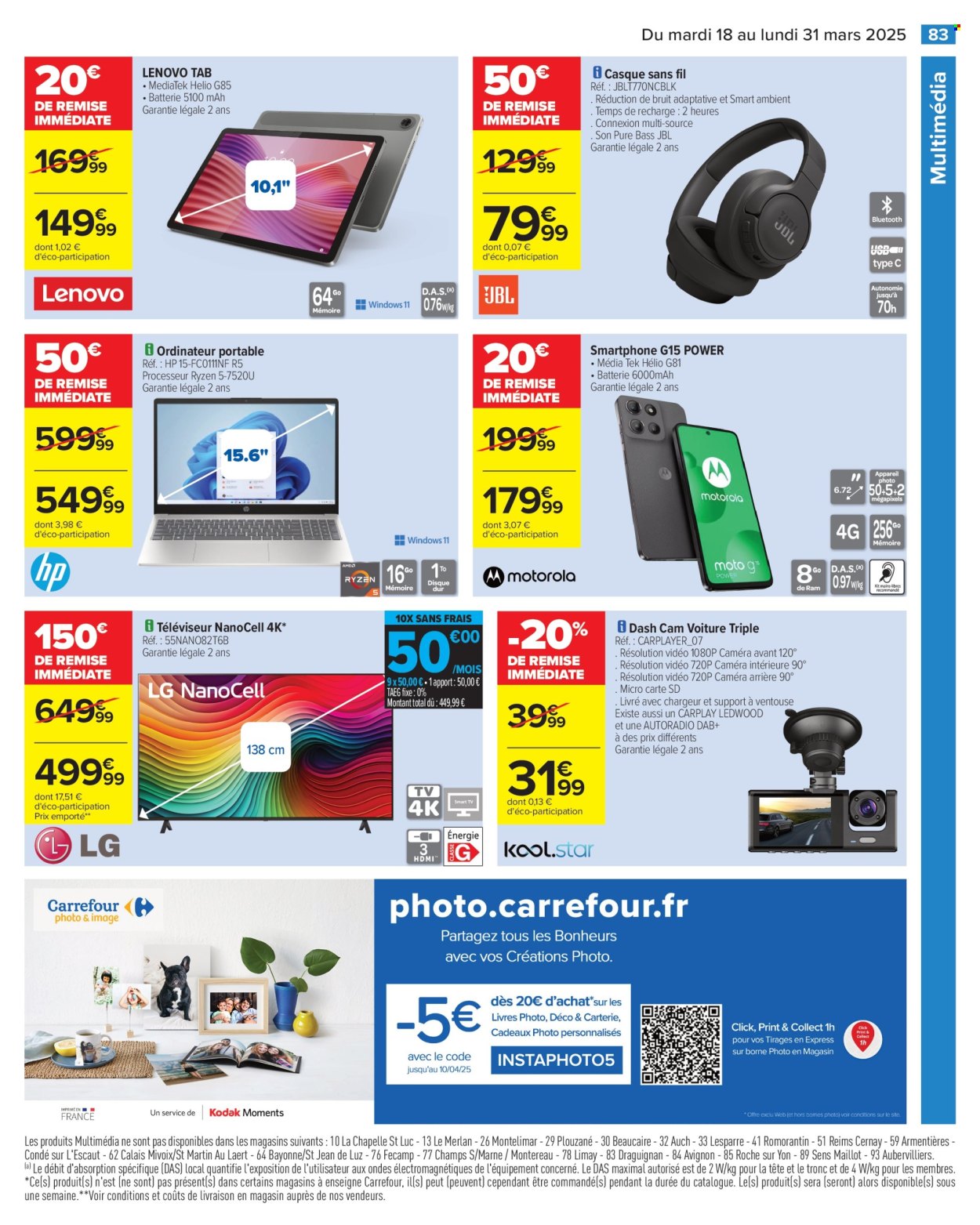 Catalogue Carrefour Hypermarchés - 18/03/2025 - 31/03/2025. Page 85