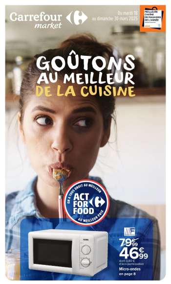 Catalogue Carrefour Market - 18/03/2025 - 30/03/2025.