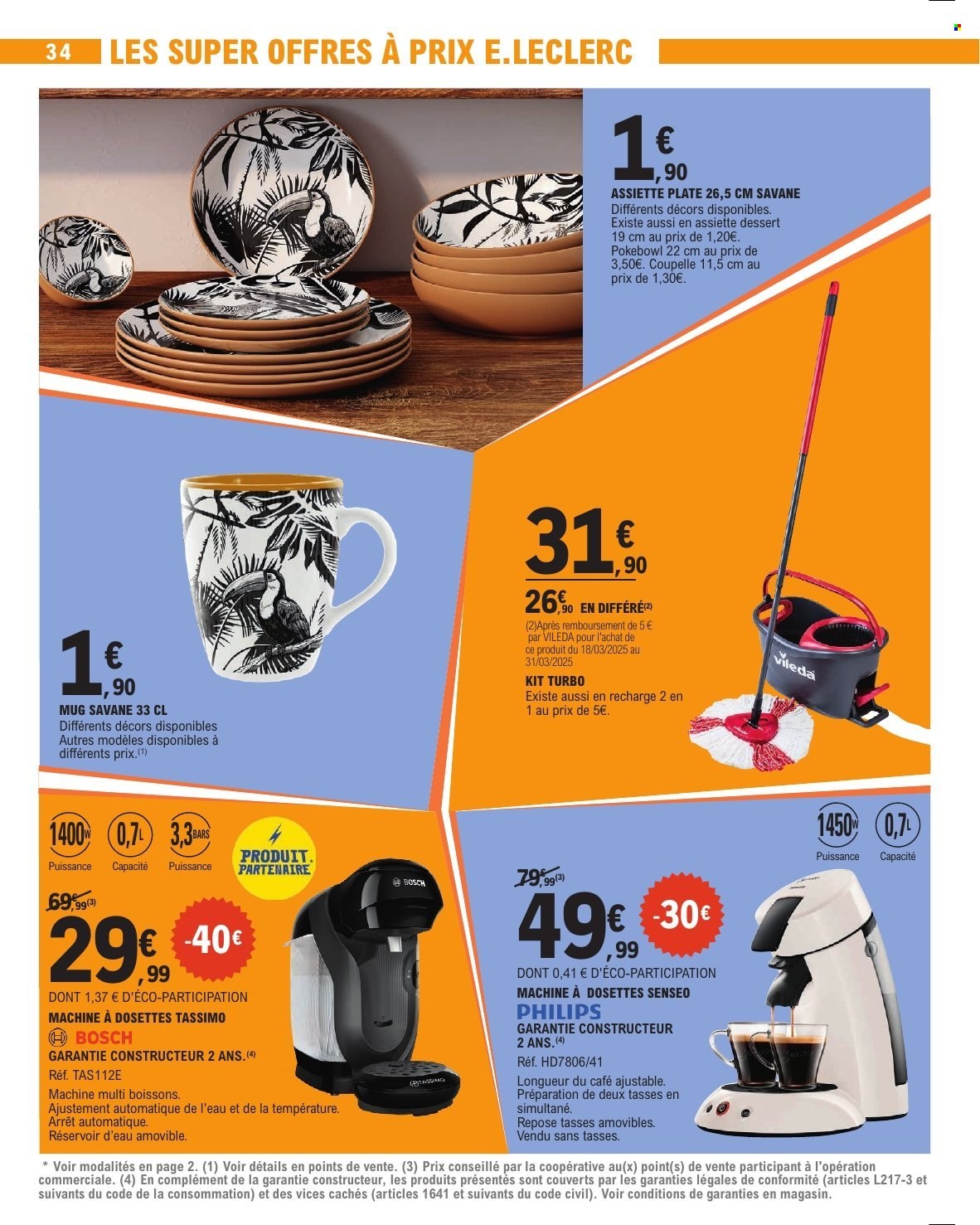 Catalogue E.Leclerc - 18/03/2025 - 29/03/2025. Page 34