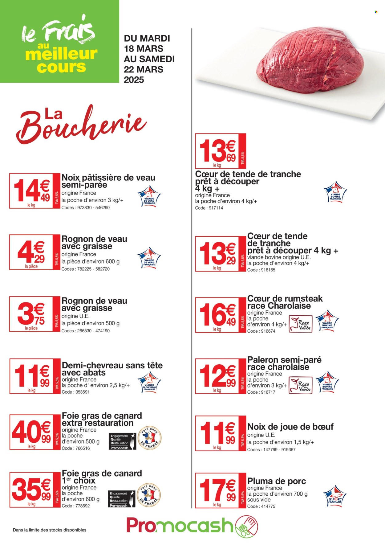Catalogue Promocash - 18/03/2025 - 22/03/2025. Page 1