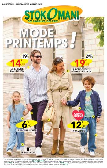 Catalogue Stokomani - 19/03/2025 - 30/03/2025.