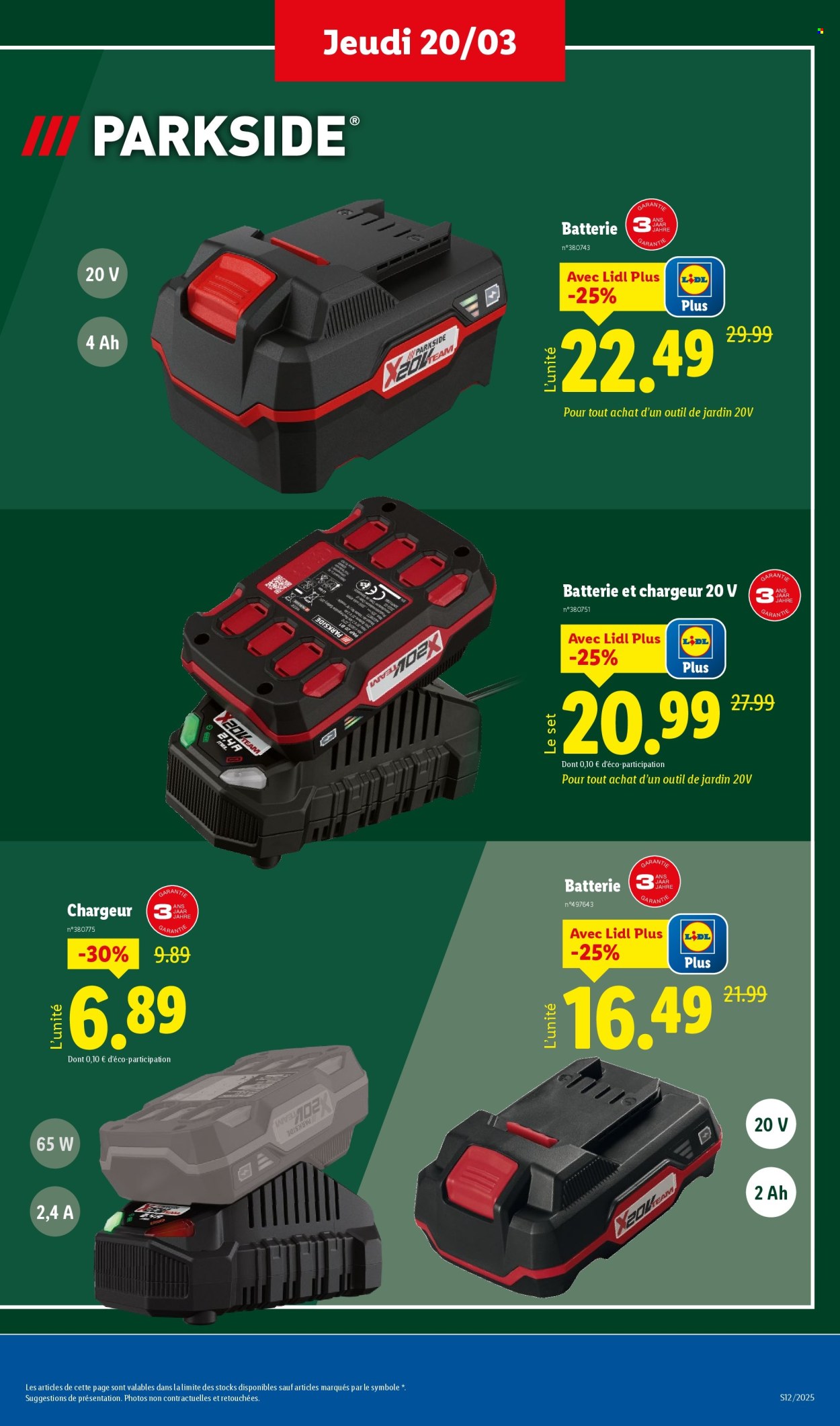 Catalogue Lidl - 20/03/2025 - 24/03/2025. Page 3