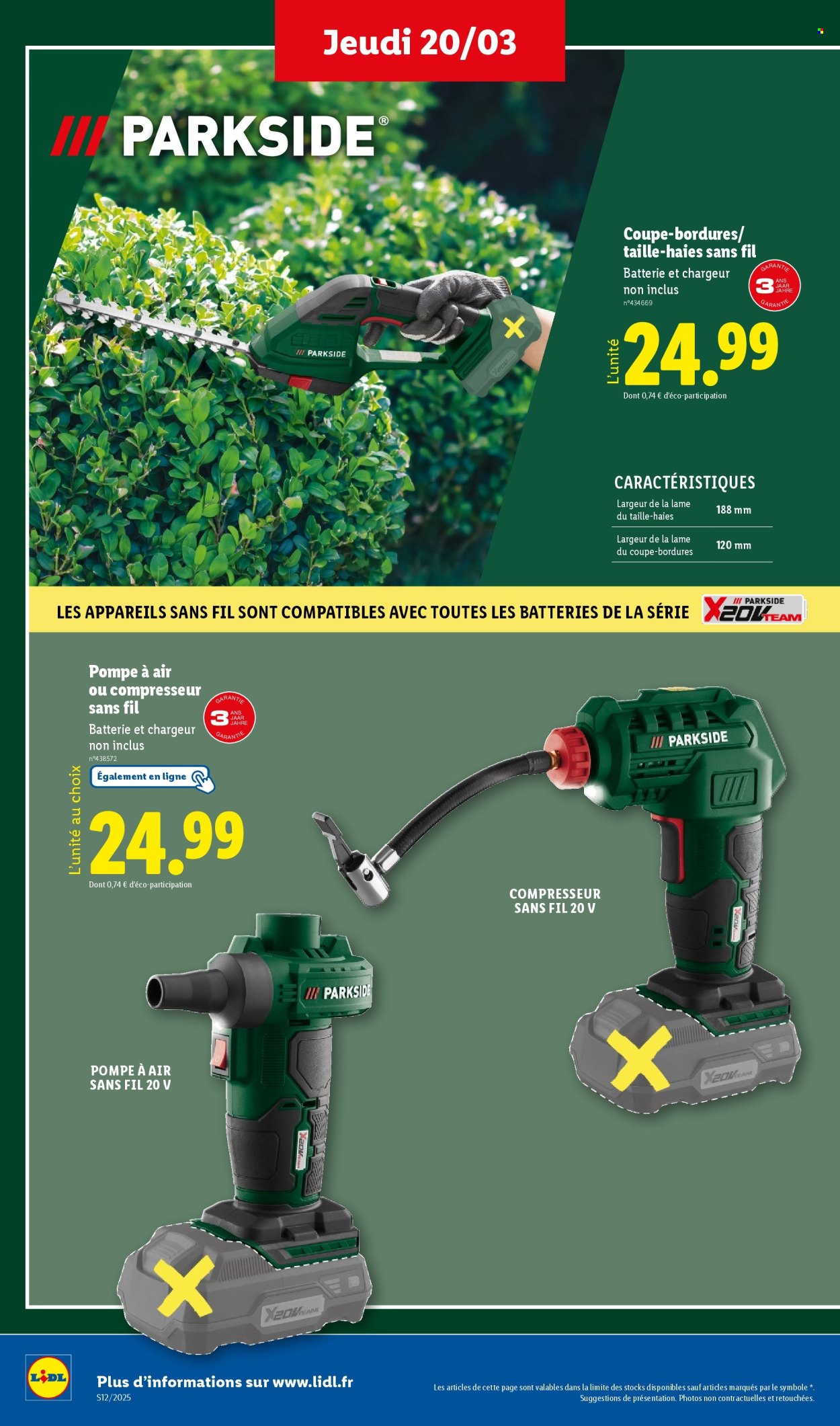 Catalogue Lidl - 20/03/2025 - 24/03/2025. Page 8