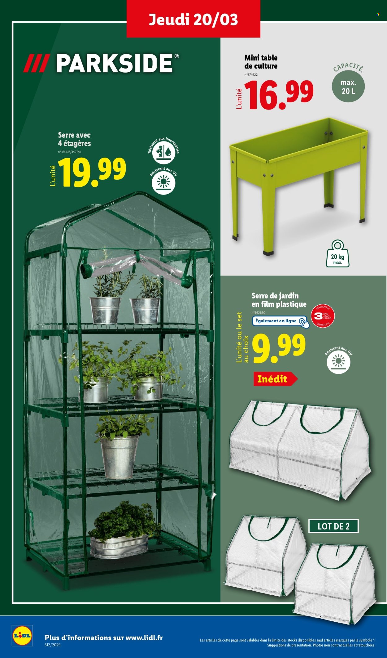 Catalogue Lidl - 20/03/2025 - 24/03/2025. Page 12