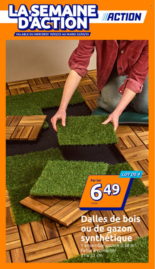 Catalogue Action - 19/03/2025 - 25/03/2025. Page 1